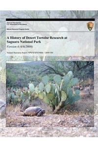 History of Desert Tortoise Research at Saguaro National Park