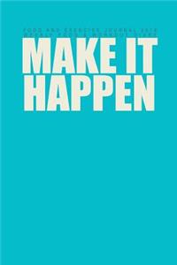 Food and Exercise Journal 2016 Weekly Food & Workout Diary