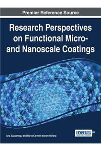 Research Perspectives on Functional Micro- and Nanoscale Coatings