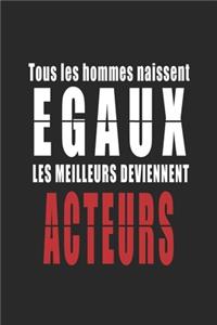 Tous Les Hommes naissent Egaux, Les Meilleurs deviennent Barmans carnet de notes