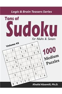 Tons of Sudoku for Adults & Seniors