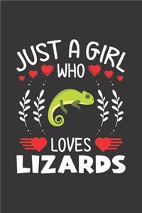 Just A Girl Who Loves Lizards