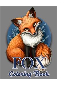 Fox Coloring Book