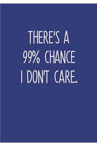 There's A 99% Chance I Don't Care.