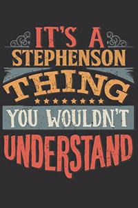 It's A Stephenson You Wouldn't Understand