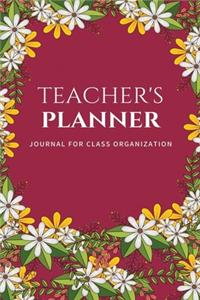 Teacher planner