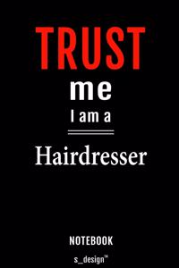 Notebook for Hairdressers / Hairdresser
