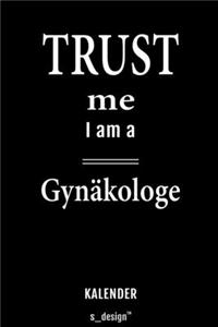Kalender für Gynäkologen / Gynäkologe / Gynäkologin