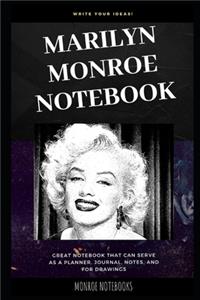 Marilyn Monroe Notebook