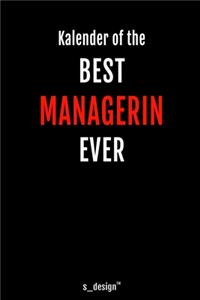 Kalender für Manager / Managerin
