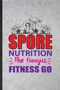 Spore Nutrition the Fungus Fitness Go