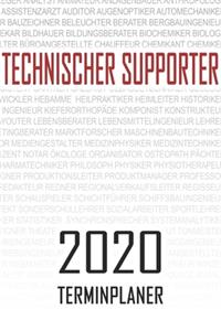 Technischer Supporter - 2020 Terminplaner