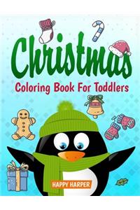 Christmas Coloring Book For Toddlers
