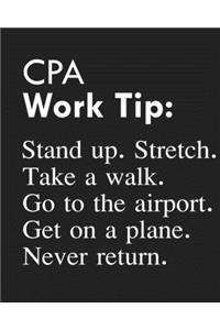 CPA Work Tip