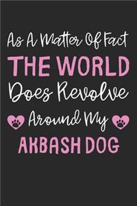 As A Matter Of Fact The World Does Revolve Around My Akbash Dog