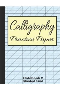 Calligraphy Practice Paper Notebook 2