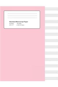 Standard Manuscript Paper