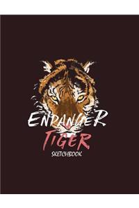 Endanger tiger sketchbook