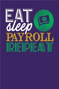 Eat Sleep Payroll Repeat