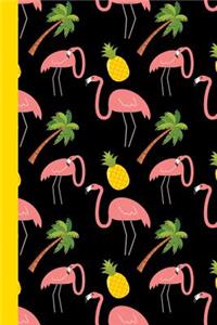 Flamingo Pineapple Notebook