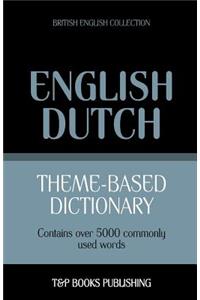 Theme-based dictionary British English-Dutch - 5000 words