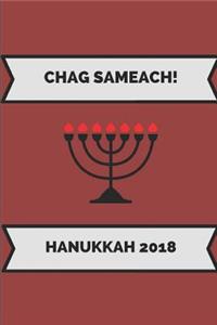 Chag Sameach! Hanukkah 2018