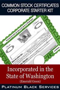 Common Stock Certificates Corporate Starter Kit