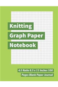 Knitting Graph Paper Notebook