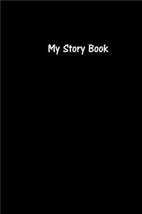 My Story Book - Create Your Own Picture Book in Black