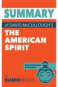 Summary of David McCullough's The American Spirit