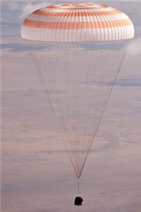 Soyuz TMA-21 with Parachute Deployed Journal