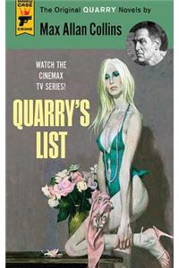 Quarry's List