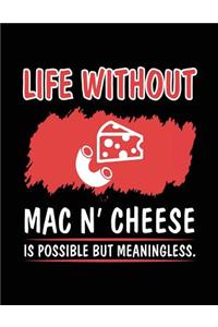 Life Without Mac N' Cheese Is Possible But Meaningless.