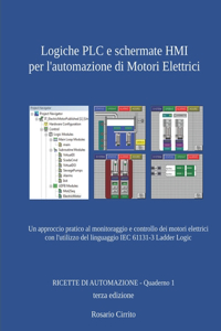 Logiche PLC e schermate HMI per l'automazione di Motori Elettrici