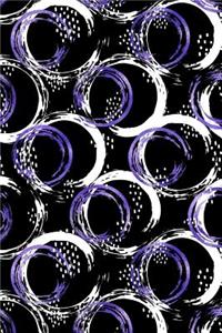 Journal Notebook Batik Circles Pattern 6