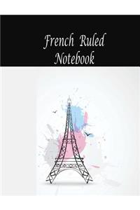 French Ruled Notebook