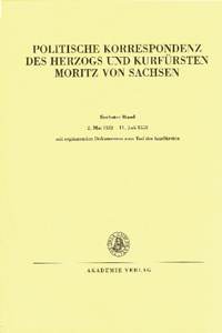 2. Mai 1552 - 11. Juli 1553