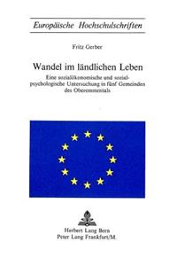 Wandel Im Laendlichen Leben