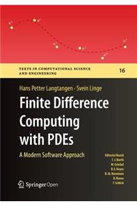 Finite Difference Computing with Pdes