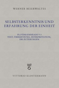 Selbsterkenntnis Und Erfahrung Der Einheit