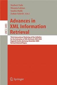 Advances in XML Information Retrieval