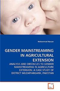 Gender Mainstreaming in Agricultural Extension