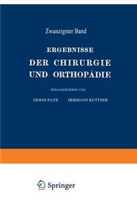 Ergebnisse Der Chirurgie Und Orthopädie