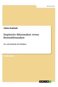 Empirische Bilanzanalyse versus Kennzahlenanalyse