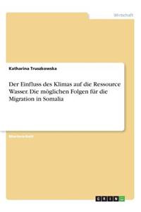 Einfluss des Klimas auf die Ressource Wasser. Die möglichen Folgen für die Migration in Somalia