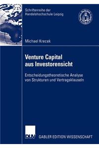 Venture Capital Aus Investorensicht