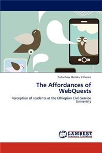 Affordances of Webquests