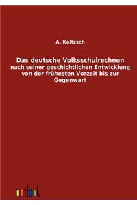 Das deutsche Volksschulrechnen