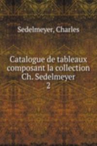 Catalogue de tableaux composant la collection Ch. Sedelmeyer
