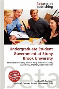 Undergraduate Student Government at Stony Brook University